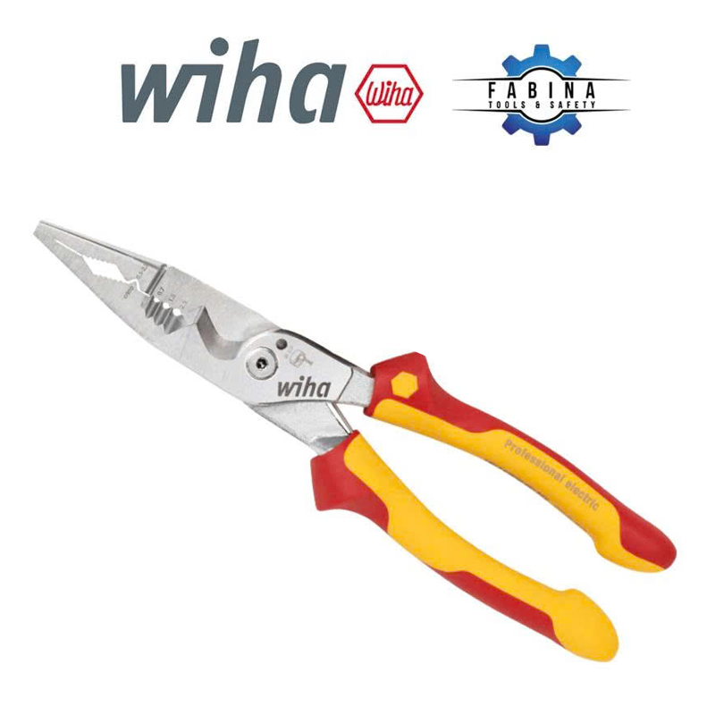 Kìm Đa năng 8 trong 1 Wiha 225mm cách điện 1000V