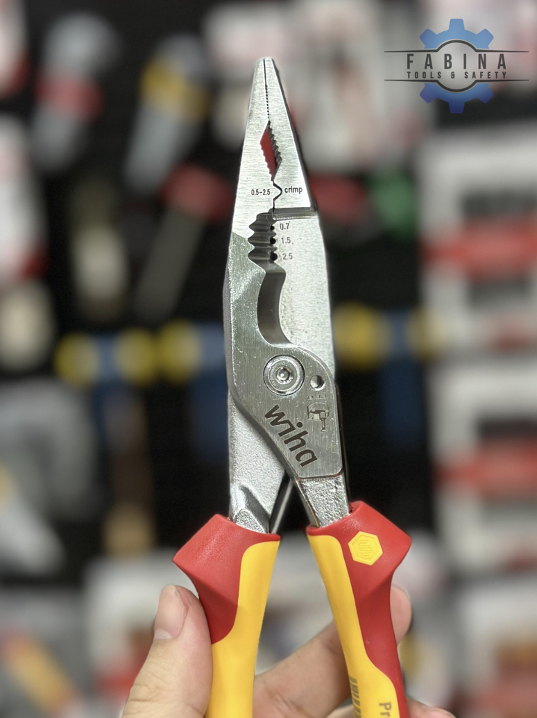 Kìm Đa năng 8 trong 1 Wiha 225mm cách điện 1000V