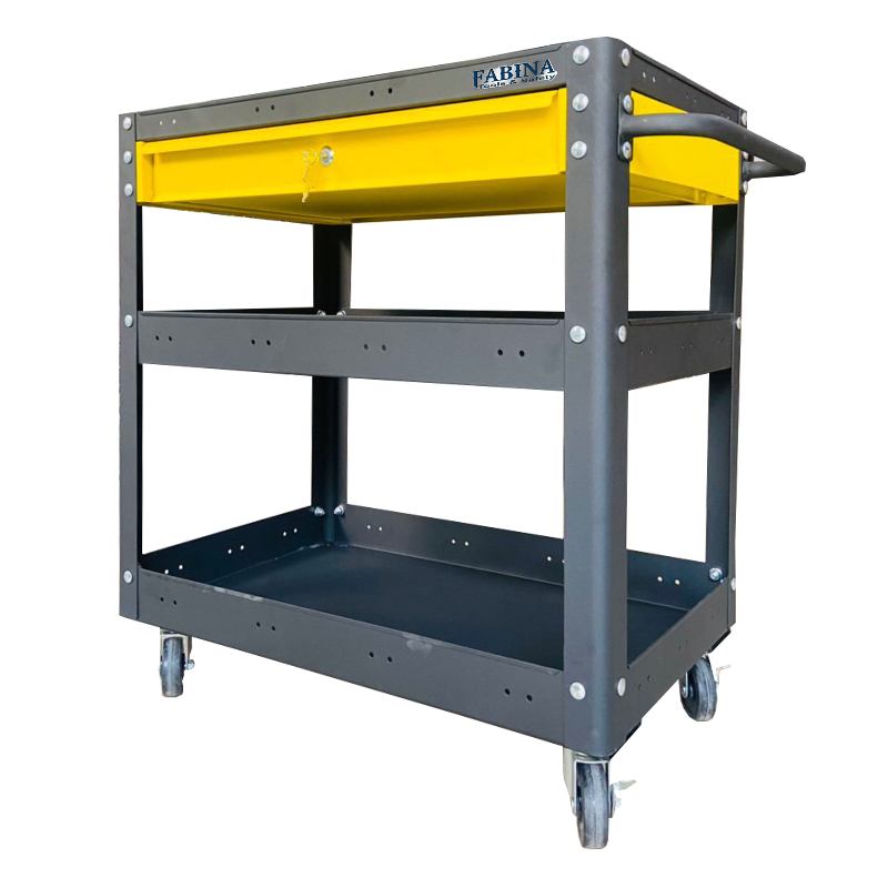 Trải nghiệm sự khác biệt từ dòng xe đẩy dụng cụ chịu tải siêu bền của Fabina