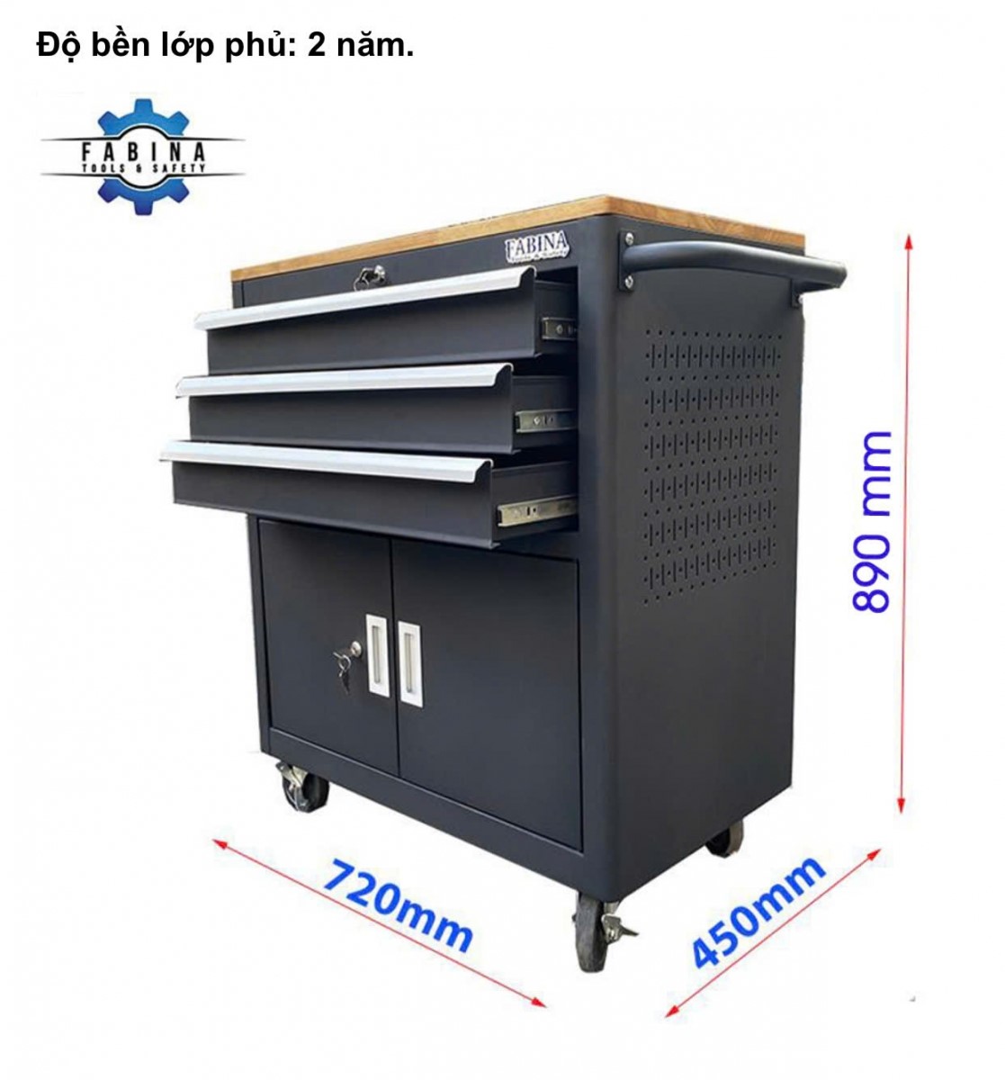 Tủ đồ nghề tiêu chuẩn công nghiệp