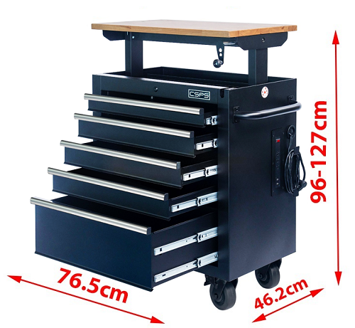  Tủ đồ nghề CSPS 7605 – 76cm – 5 hộc kéo