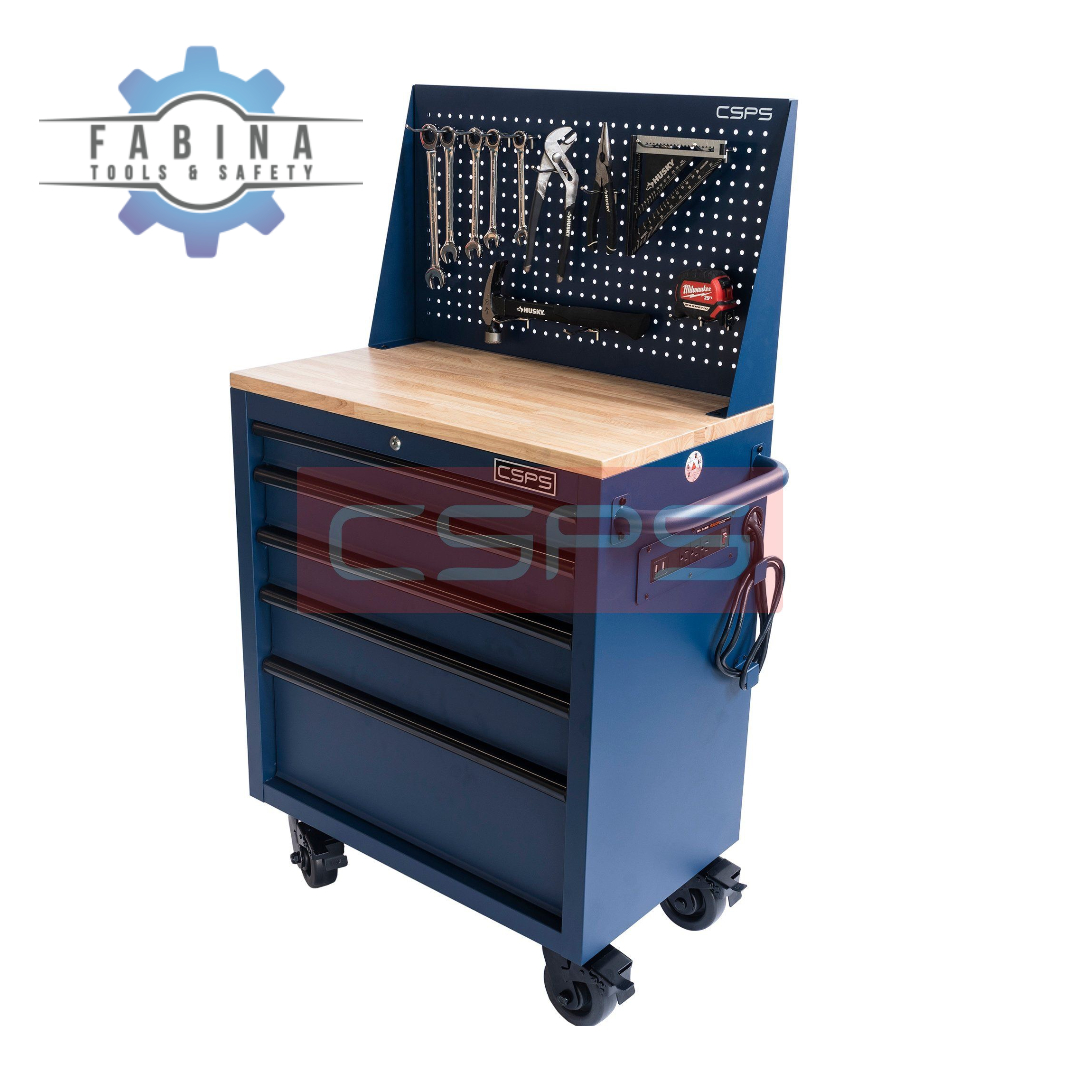 Tủ dụng cụ CSPS 76cm màu xanh 5 hộc kéo phù hợp cho mọi không gian lưu trữ