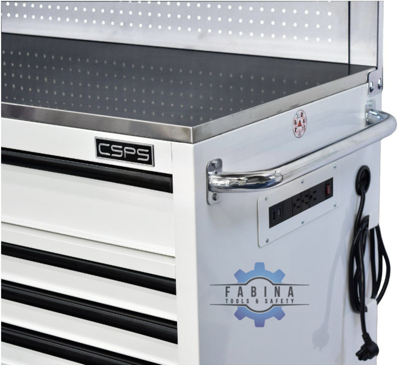 Tủ chuẩn xưởng cho trạm đồ nghề gọn gàng