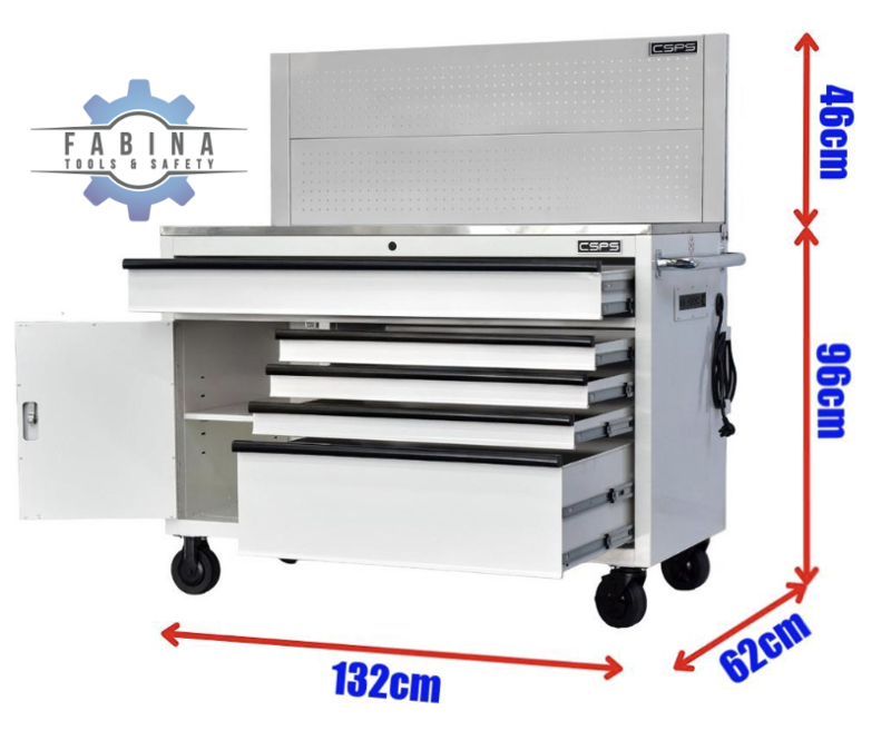 Tủ chuẩn xưởng cho trạm đồ nghề gọn gàng