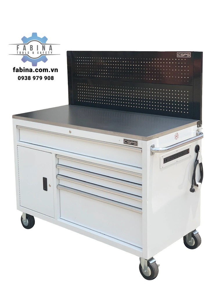 Tủ Dụng Cụ Nên Mua Loại Cố Định Hay Có Bánh Xe?