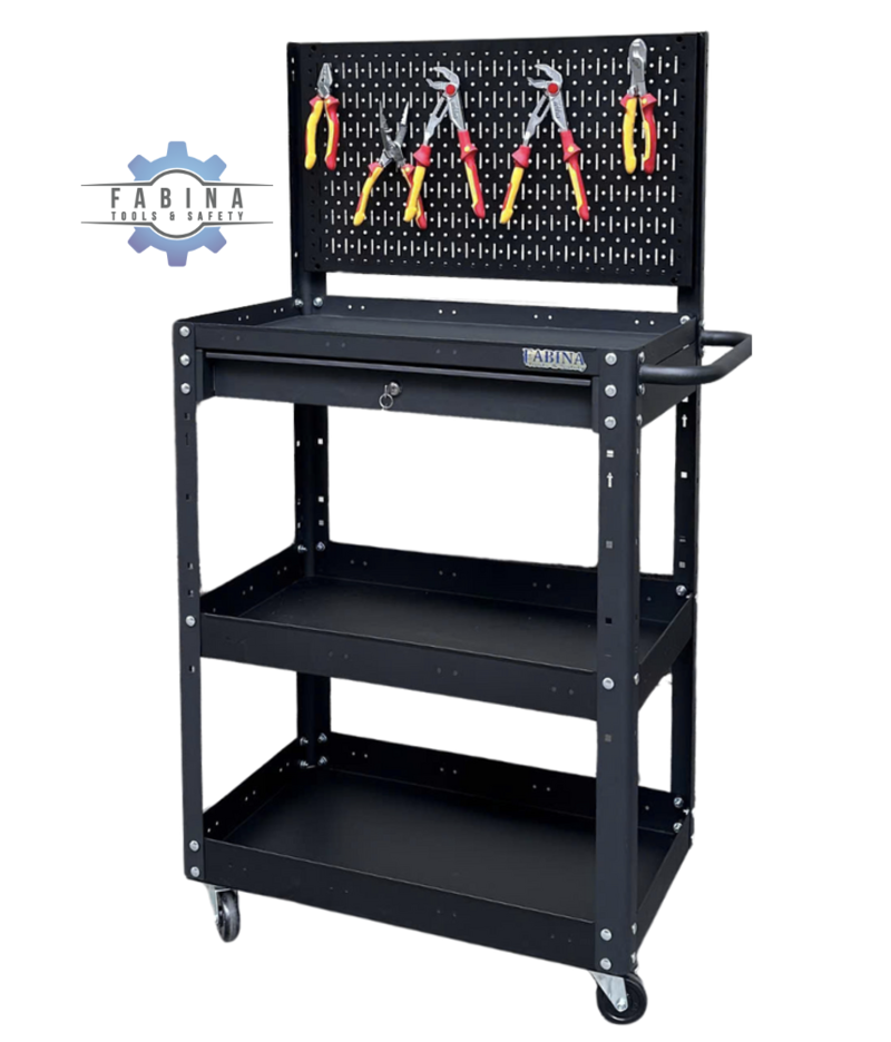 Xe Đẩy 3 Tầng Tối Ưu Không Gian, Tăng Hiệu Suất Xưởng