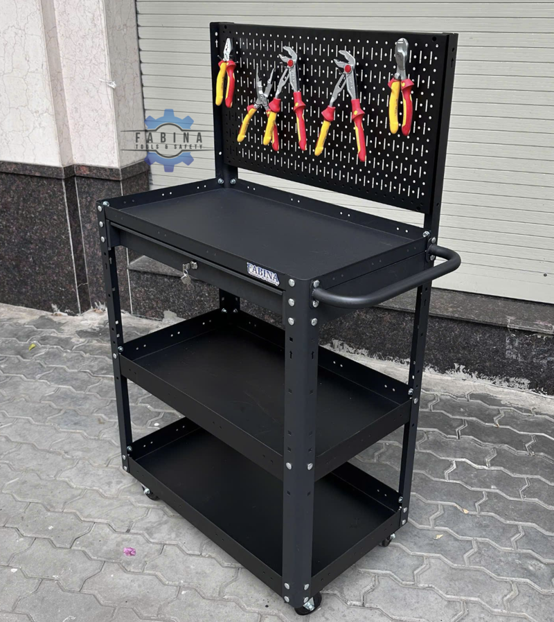 Xe Đẩy 3 Tầng Tối Ưu Không Gian, Tăng Hiệu Suất Xưởng