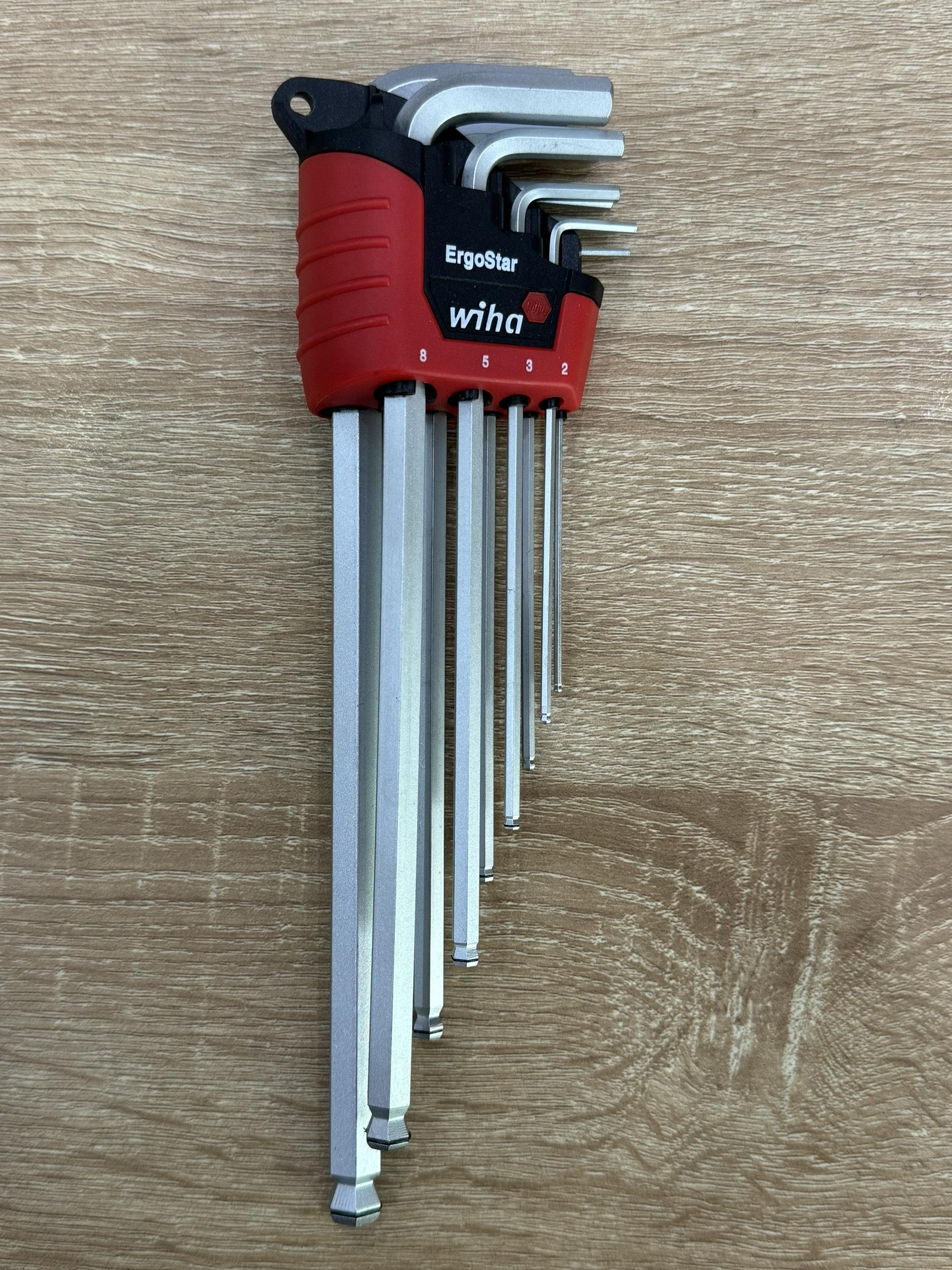 Wiha Hexagon Set 9 Pieces Wiha 43851 Metric