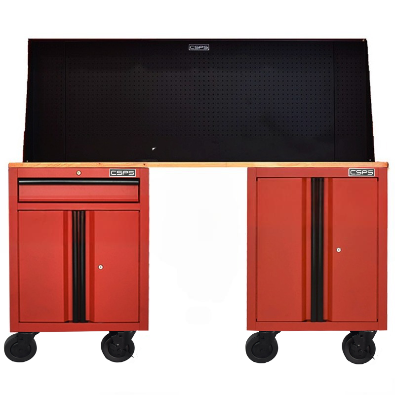 Bàn Nguội Cơ Khí CSPS Màu Đỏ 183cm.
