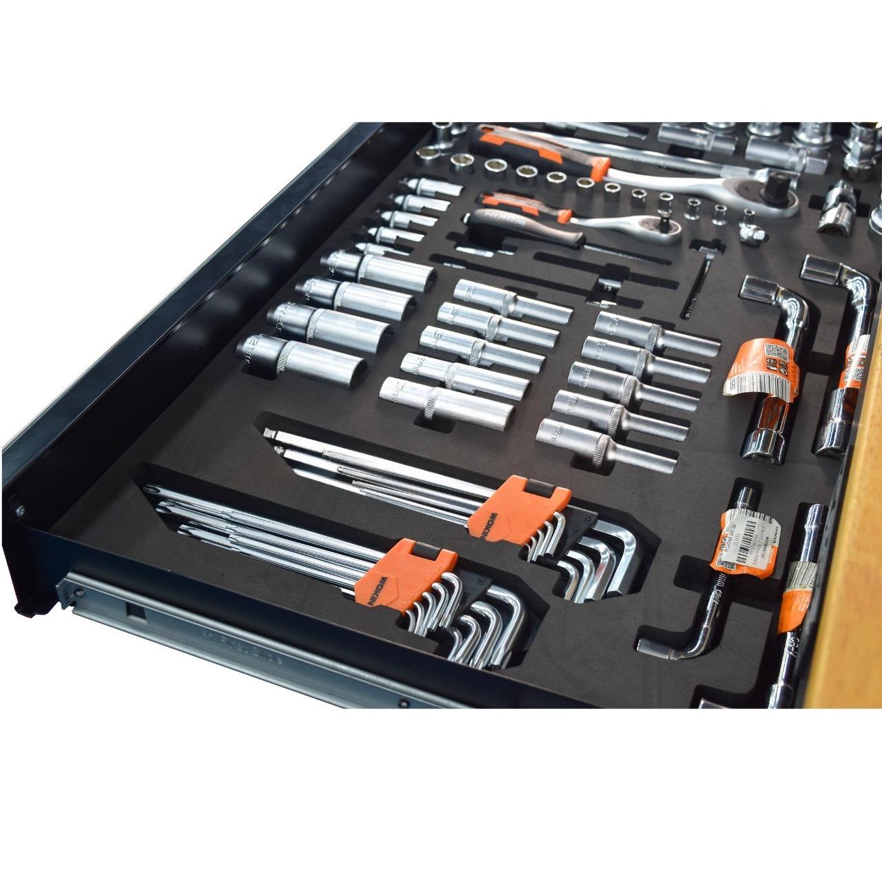 Bộ dụng cụ Wokin 171 chi tiết cho tủ CSPS 76cm