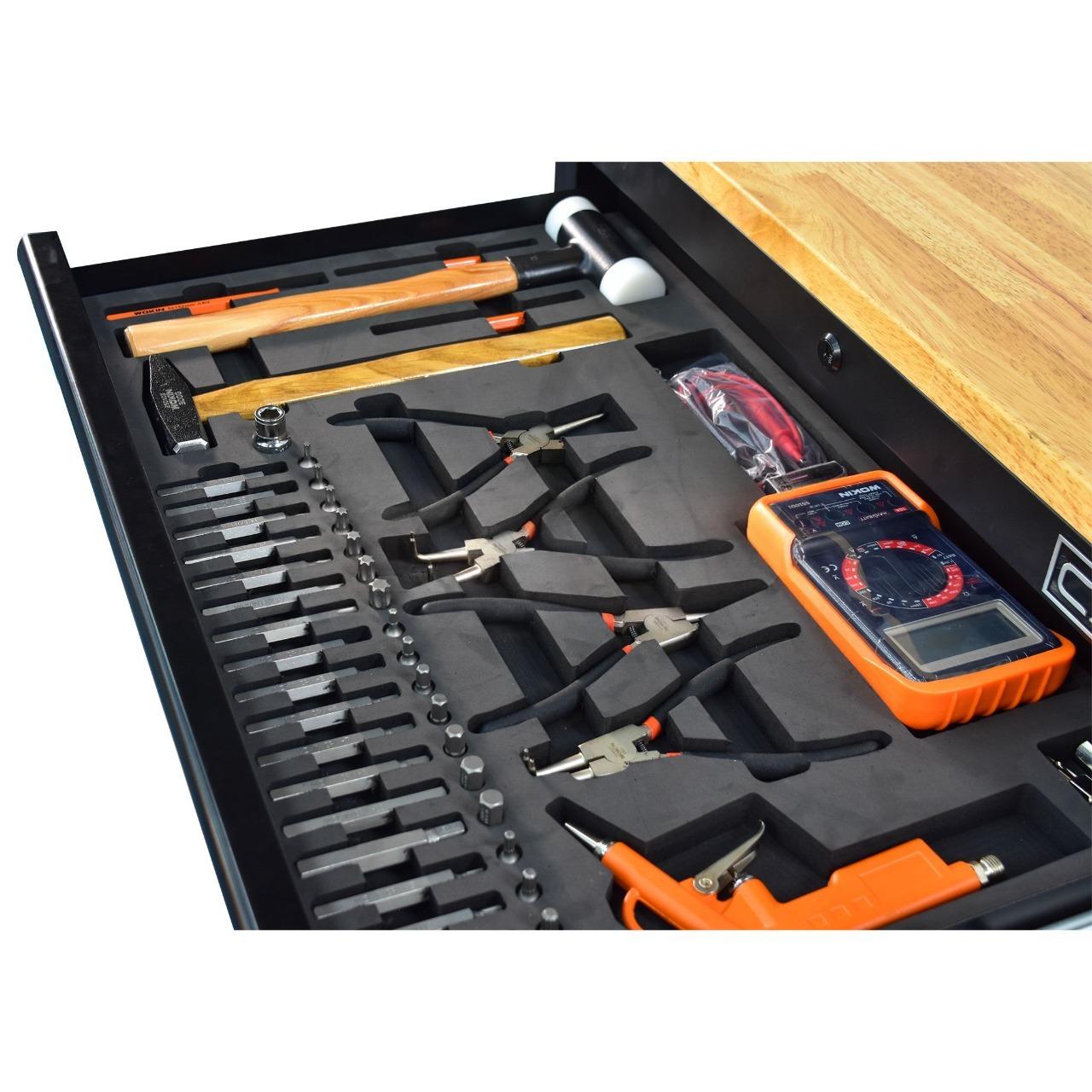 Bộ dụng cụ Wokin 171 chi tiết cho tủ CSPS 76cm