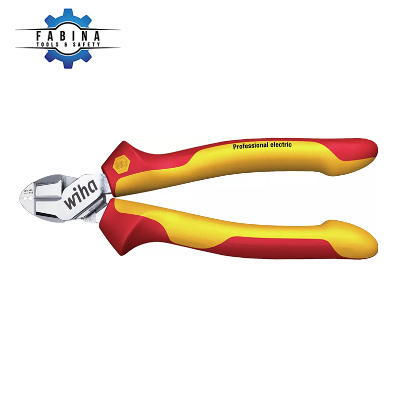 Kìm cắt và tuốt dây Wiha 26745 160mm cách điện 1000V