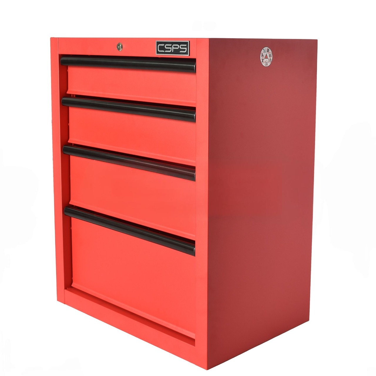 Tủ dụng cụ CSPS 61cm - 04 hộc kéo màu đỏ.