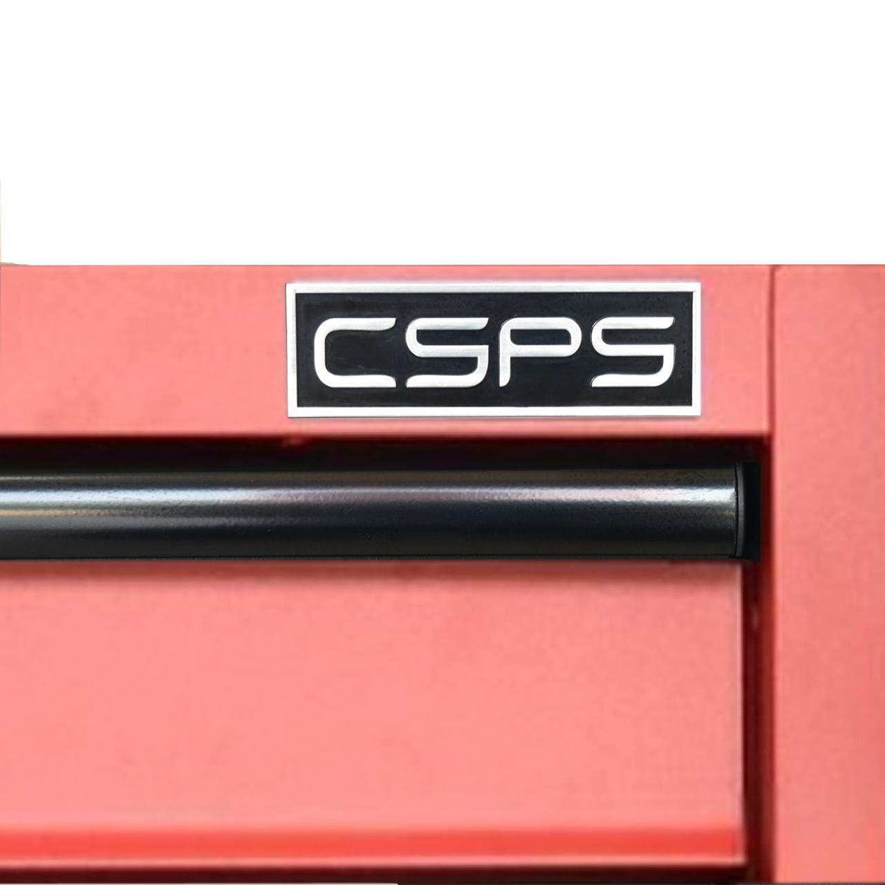 Tủ dụng cụ CSPS 61cm - 04 hộc kéo màu đỏ có chân tủ