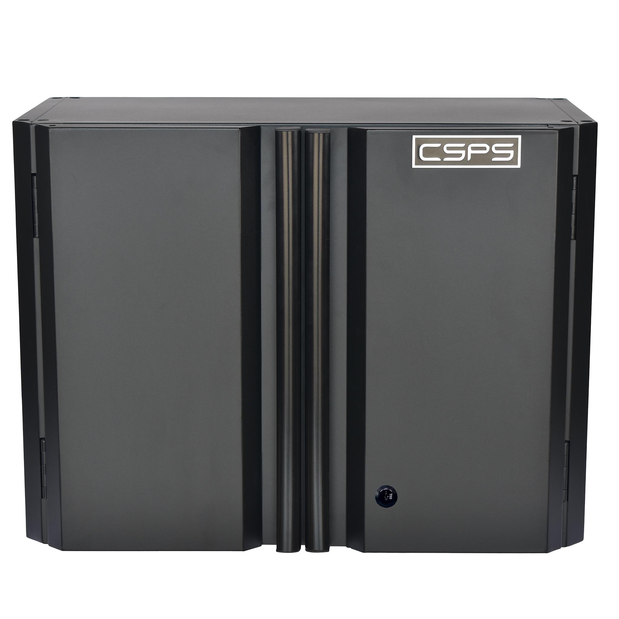 Tủ dụng cụ treo tường CSPS W61 x H45cm - 01 ngăn màu đen