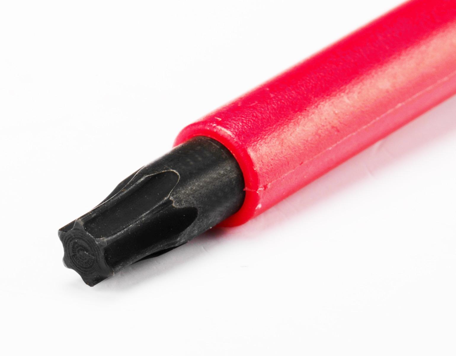 Tua vít đầu sao torx T20 x 181mm cách điện 1000V VDE SATA 61804