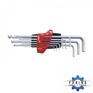 Bộ lục giác đầu bi hệ mét Wiha 07185.