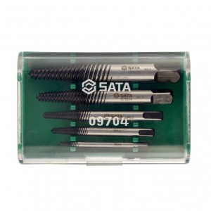 Bộ mũi mở ốc gãy ren tinh 5 cái SATA 09704