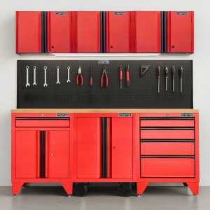 CSPS COMBO – PROFESSIONAL GARAGE SOLUTION IN RED