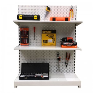 White Tool Display Rack 125 cm FABINA