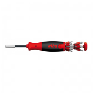 Tua vít với băng 25 bit từ tính nâng lên Wiha 38605